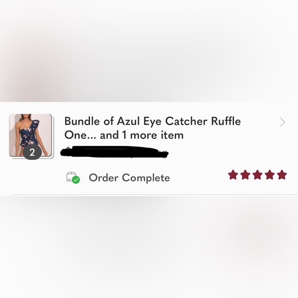 🧿 (last 1) Turkish Evil Eye Ruffle One Piece Bikini 🧿 - Picture 2 of 9